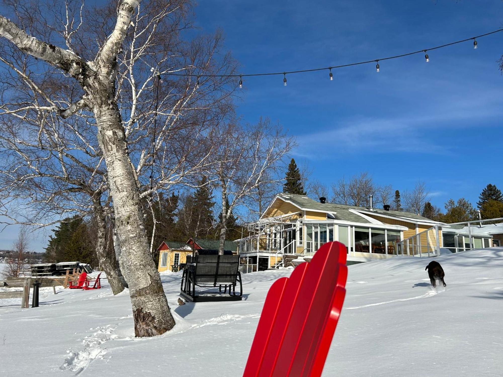 Auberge Et Chalets Sur Le Lac Lac-Mégantic Buitenkant foto